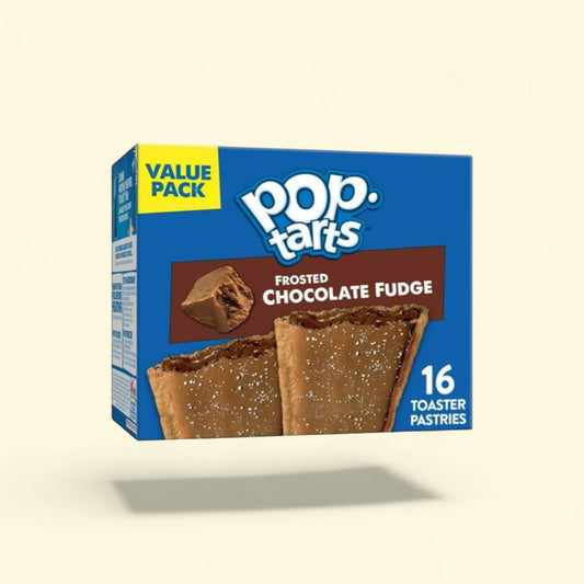 Pop-Tarts Chocolate Fudge Toaster Pastries, 27 oz (16 Count) — authentic US product shipped worldwide by Treatspree