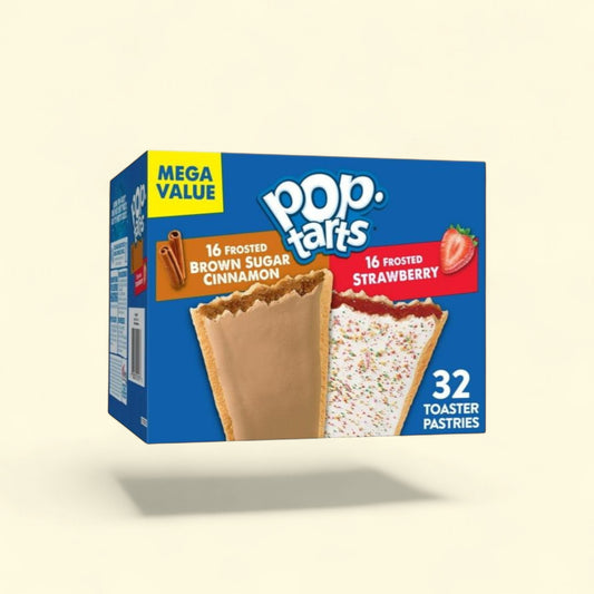 Pop-Tarts Variety Pack Toaster Pastries, 54.1 oz, 32 count — authentic US product shipped worldwide by Treatspree