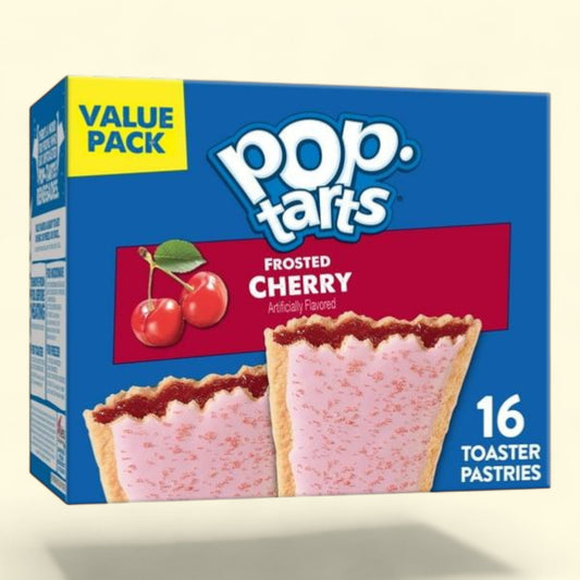 Pop-Tarts Frosted Cherry Toaster Pastries, 27 oz (16 Count)