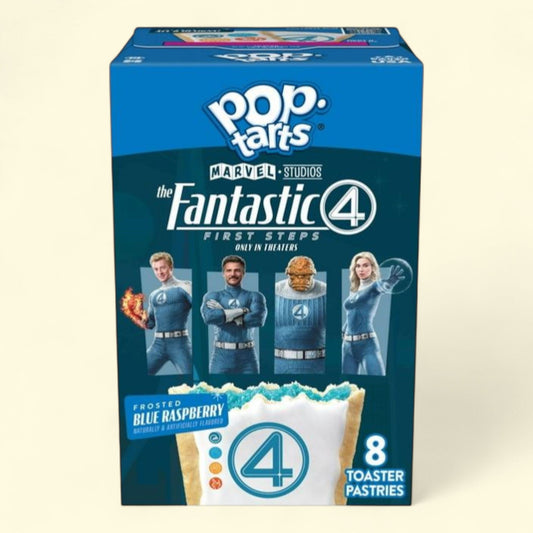 Pop-Tarts Frosted Blue Raspberry Toaster Pastries, 13.5 oz, 8 count