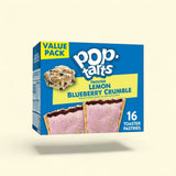 Pop-Tarts Frosted Lemon Blueberry Crumble Toaster Pastries, 27 oz, 16 count
