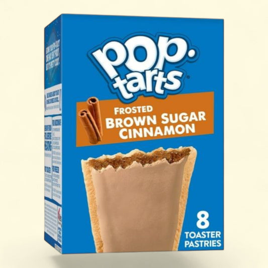 Pop-Tarts Frosted Brown Sugar Cinnamon Toaster Pastries, 13.5 oz, 8 count