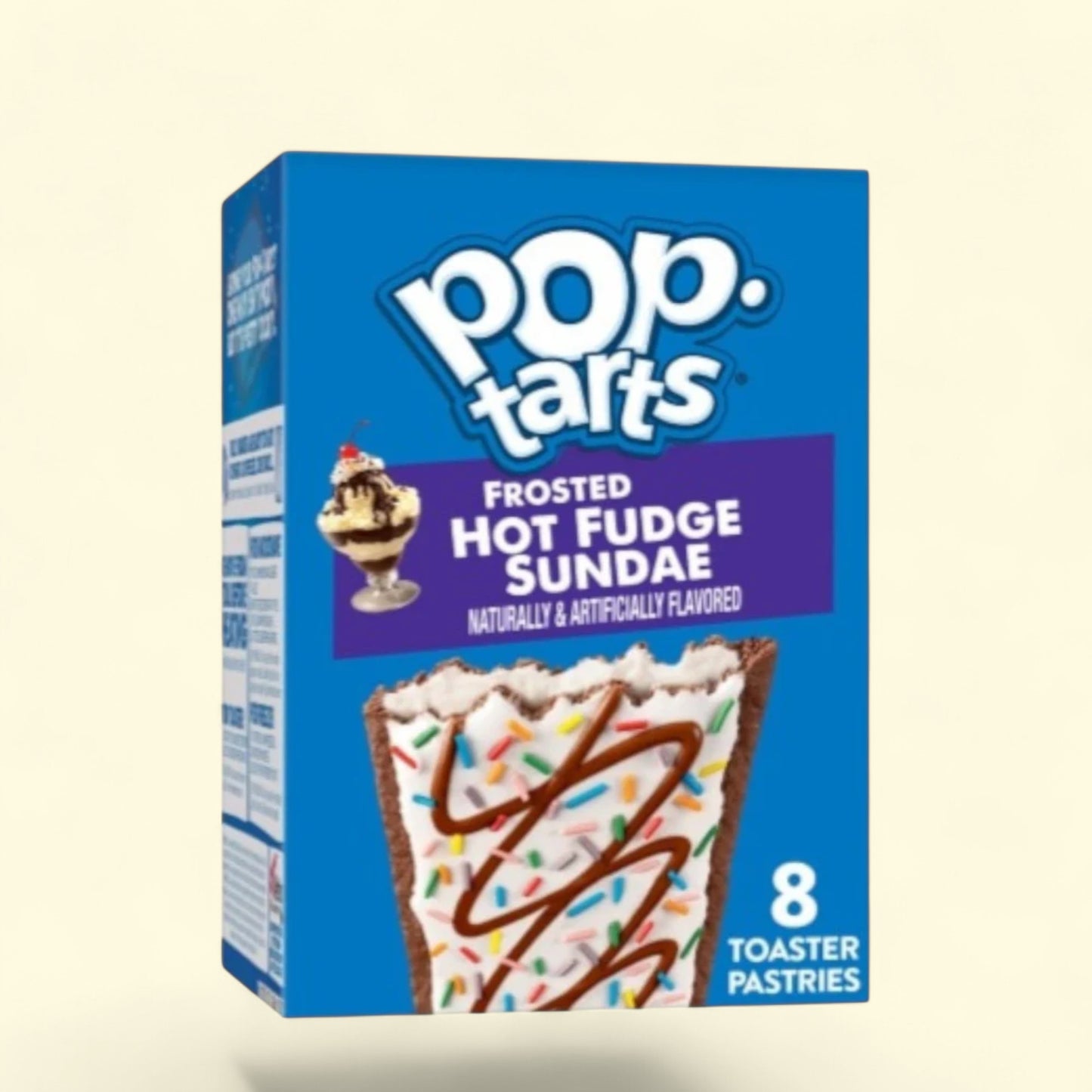 Pop-Tarts, Frosted Hot Fudge Sundae Toaster Pastries, 8 count — authentic US product shipped worldwide by Treatspree