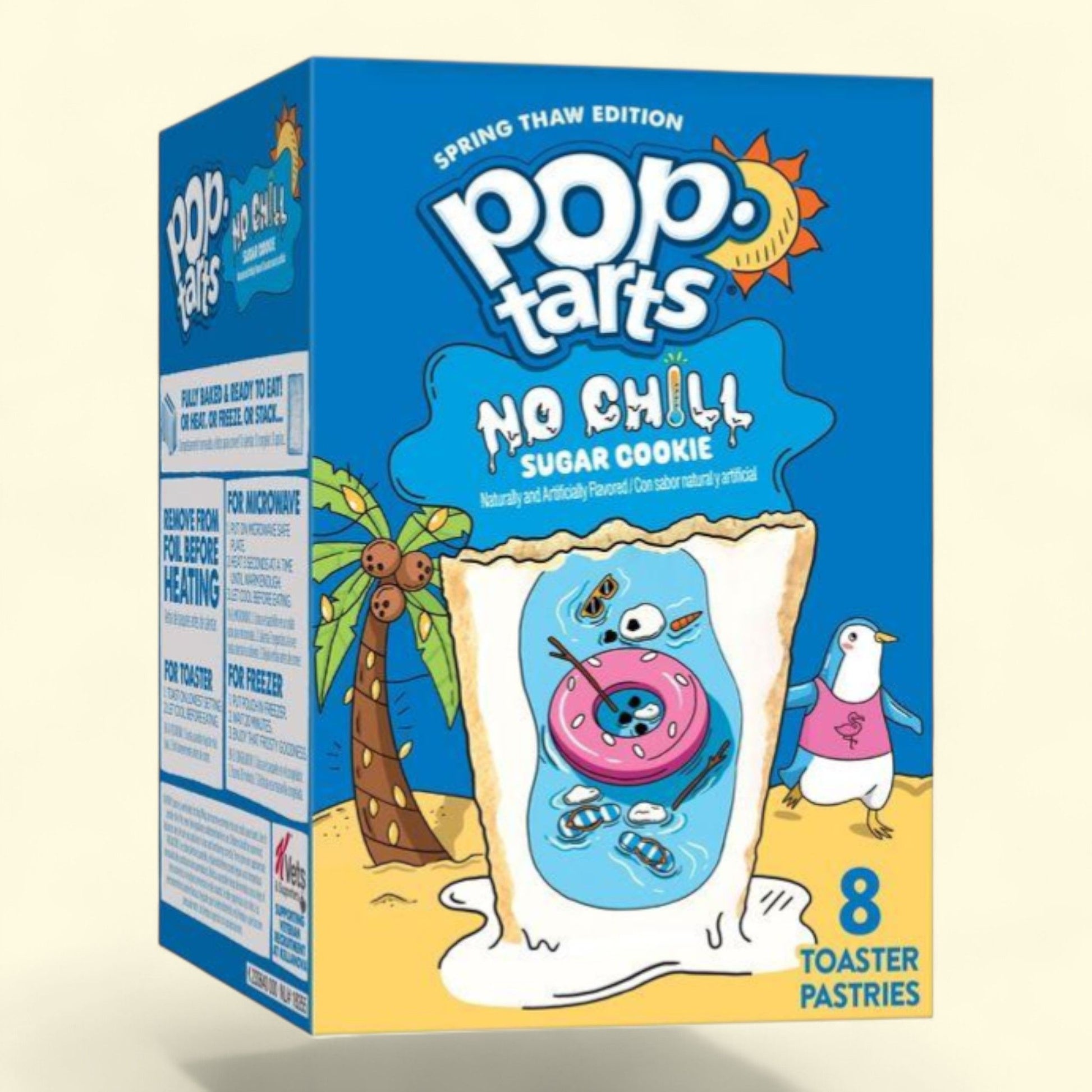 Pop-Tarts Frosted Spring Sugar Cookie, 13.5oz / 8ct — authentic US product shipped worldwide by Treatspree