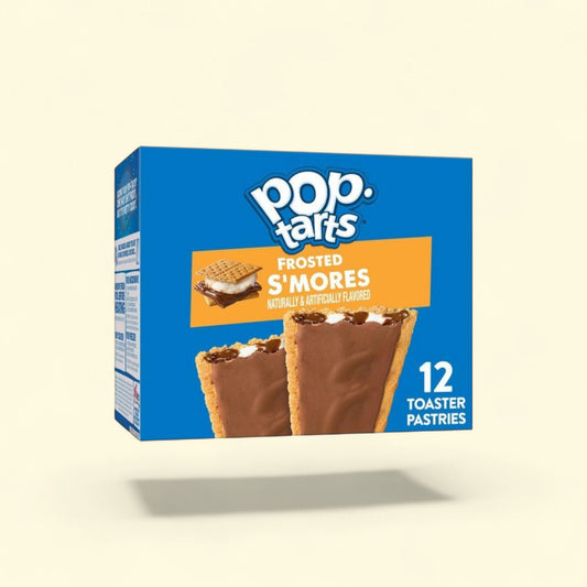 Pop-Tarts Frosted S'mores Pastries, 12ct/20.3oz — authentic US product shipped worldwide by Treatspree