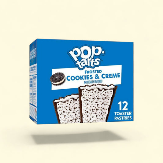 Pop-Tarts Cookies & Crème Pastries, 12ct/20.3oz — authentic US product shipped worldwide by Treatspree