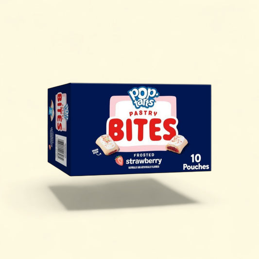 Pop-Tarts Bites Frosted Strawberry, 10ct/14.1oz — authentic US product shipped worldwide by Treatspree