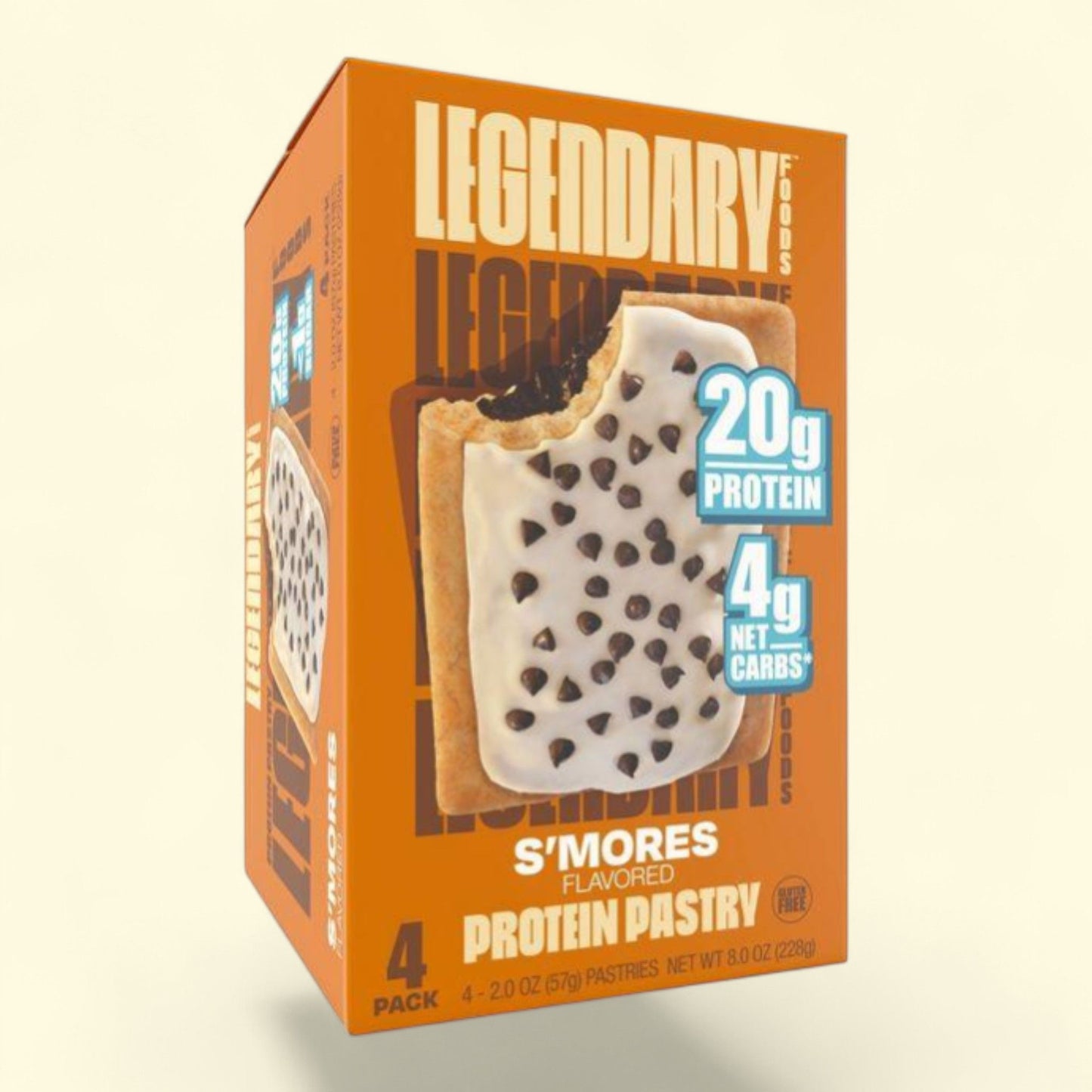 Legendary Foods Protein Pastry, S'mores, 8oz/4ct