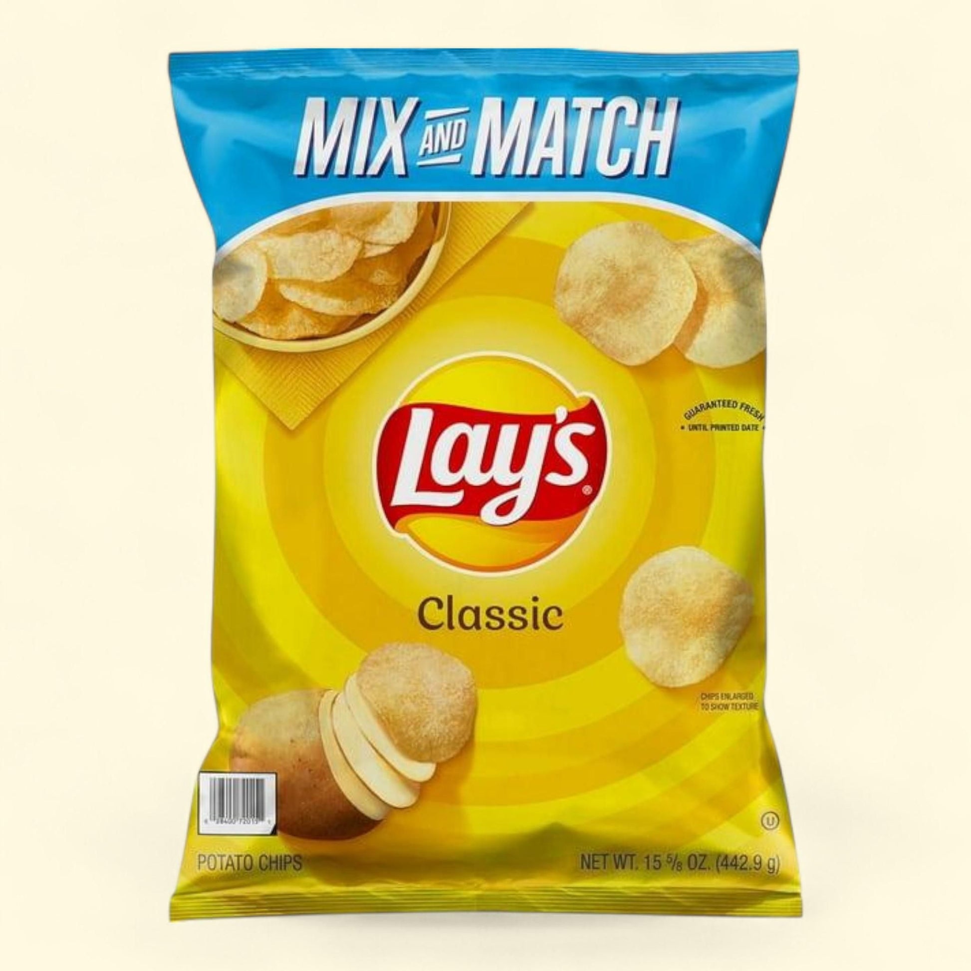Lay's Classic Potato Chips, 15.625 oz.