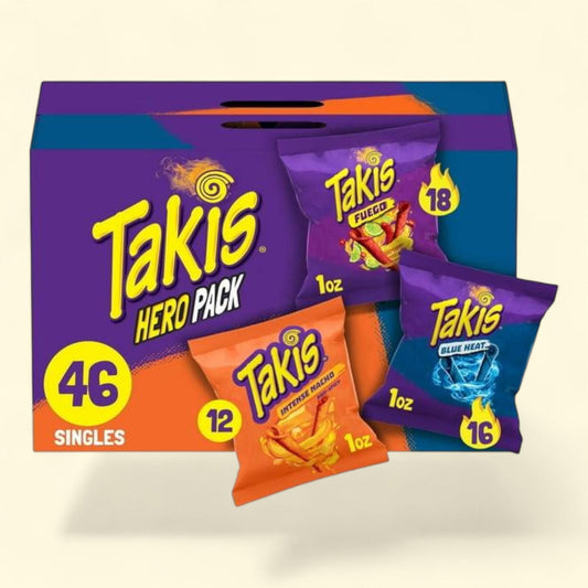 Takis Hero Variety Pack Tortilla Chips, 1 oz., 46 pk.