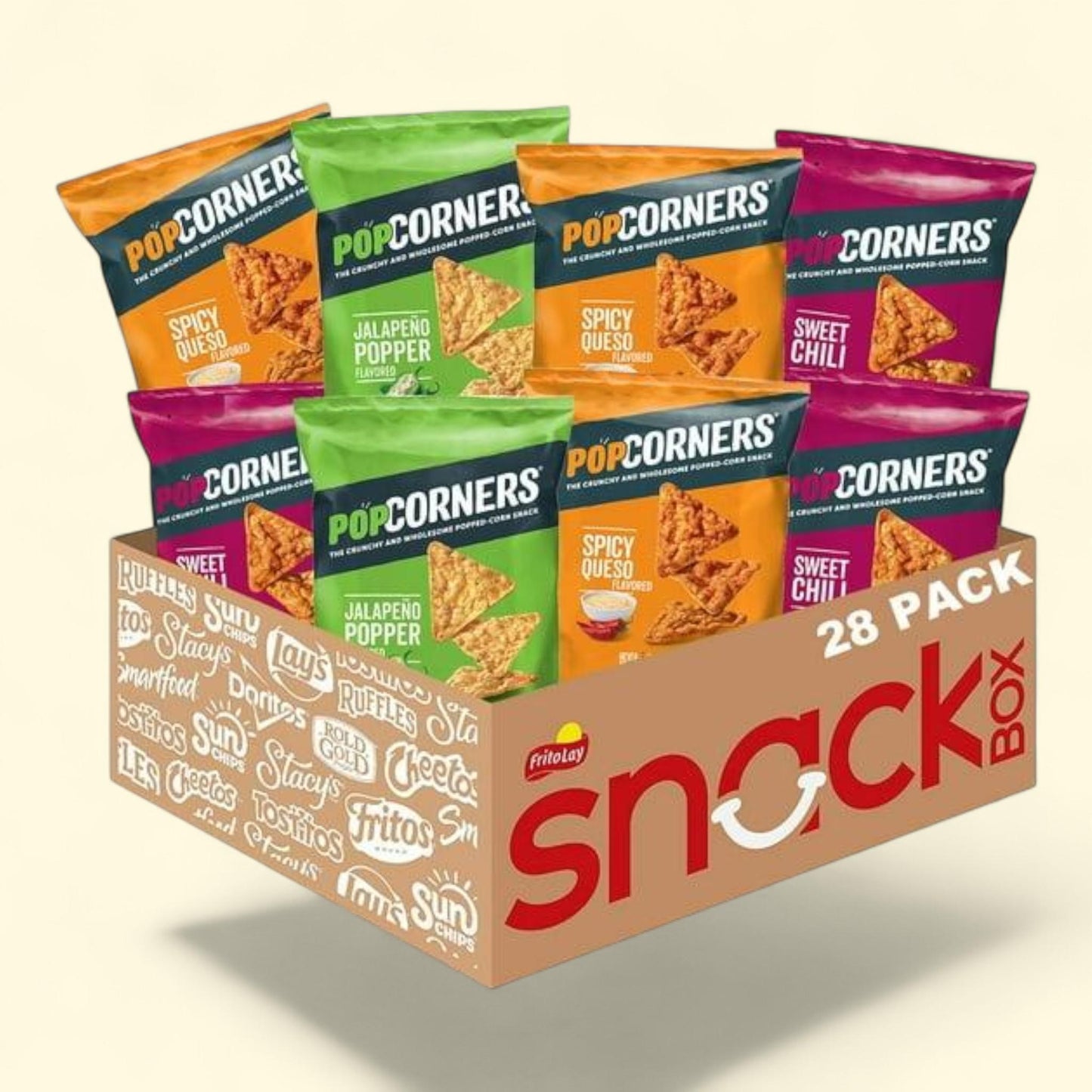 PopCorners Spicy Variety Pack Chips, 1 oz., 28 pk.