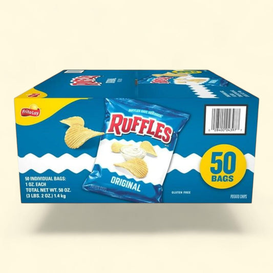 Ruffles Original Potato Chips, 1 oz., 50 pk.