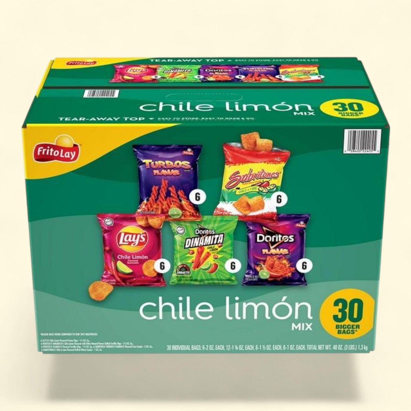 Sabritas Chile Limon Mix, 30 pk.