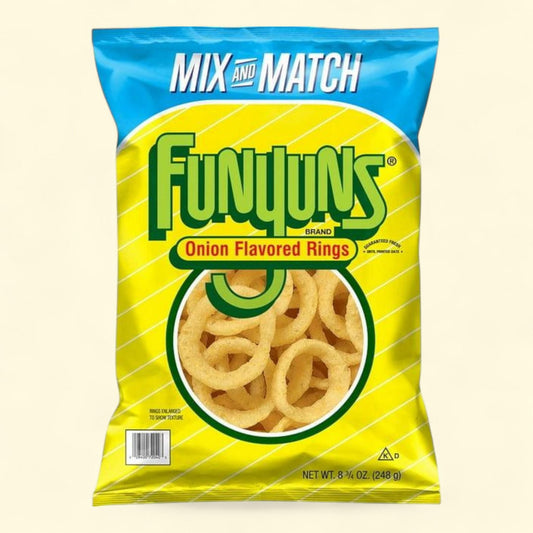 Funyuns Onion Rings Snacks, 8.75 oz.