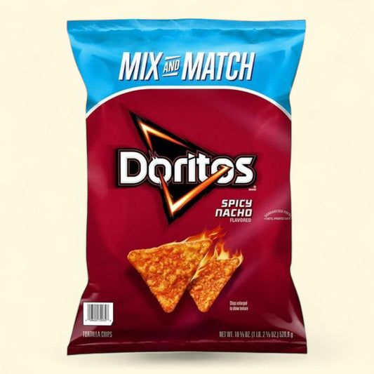 Doritos Spicy Nacho Tortilla Chips, 18.38 oz.
