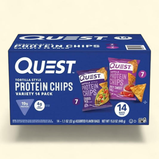 Quest Tortilla-Style Protein Chips, Variety Pack, 14 ct