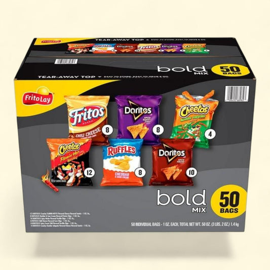 Frito-Lay Bold Mix, Variety Pack Chips, 50 pk.