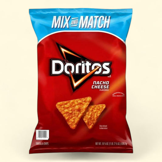 Doritos Tortilla Chips, Nacho Cheese, 18.38 oz.