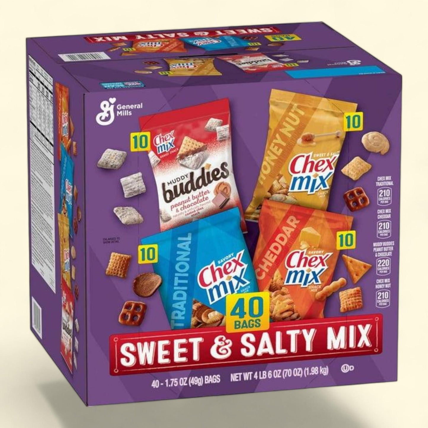 Chex Mix Sweet & Salty, 1.75 oz. — authentic US product shipped worldwide by Treatspree