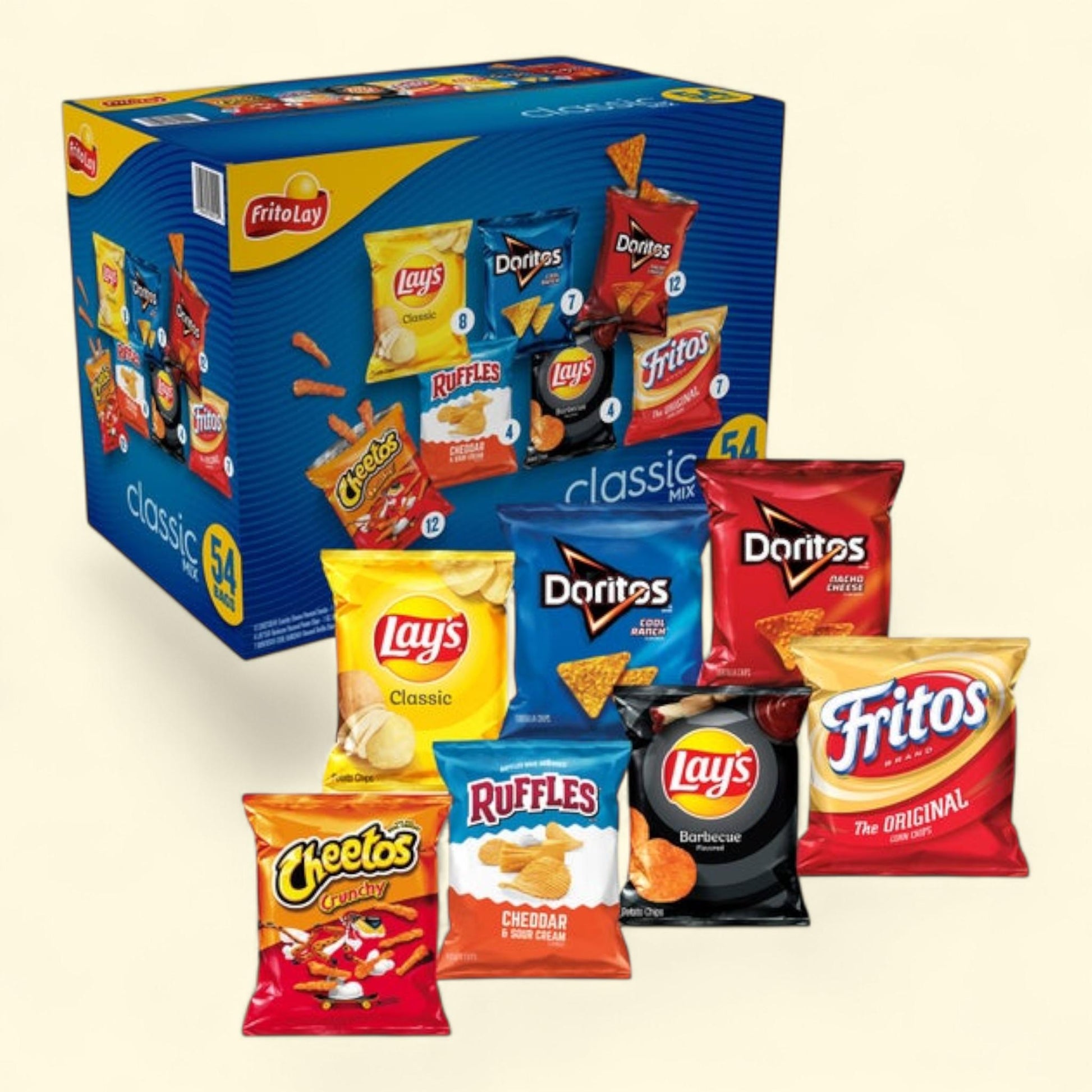 Frito Lay Classic Mix, 1 oz, 54-count