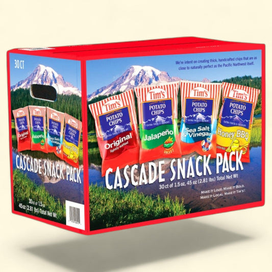 Tim's Cascade Potato Chips, 1.5 oz, 30-count