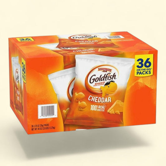 Pepperidge Farm Goldfish Cheddar Crackers, 1.25 oz., 36 pk.