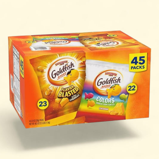 Pepperidge Farm Goldfish Variety Pack, 0.9 oz., 45 pk.