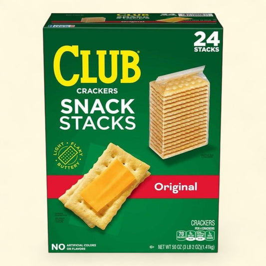 Club Crackers, Snack Stacks, 2.08 oz., 24 pk.
