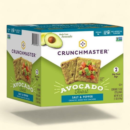 Crunchmaster Avocado Toast Crackers, 16 oz.