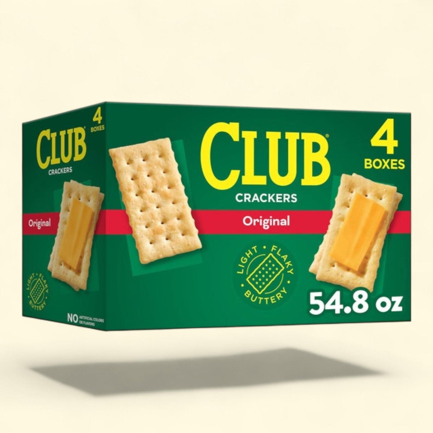 Kellogg's Club Crackers, Original, 13.7 oz, 4-count