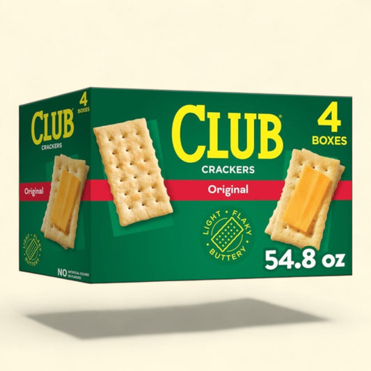 Kellogg's Club Crackers, Original, 13.7 oz, 4-count