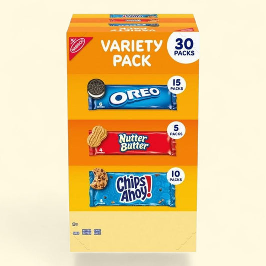 Nabisco Cookie Variety Pack, 30 pk.