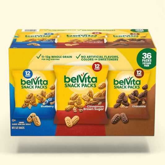 belVita Bites Breakfast Biscuits, 1 oz., 36 pk.