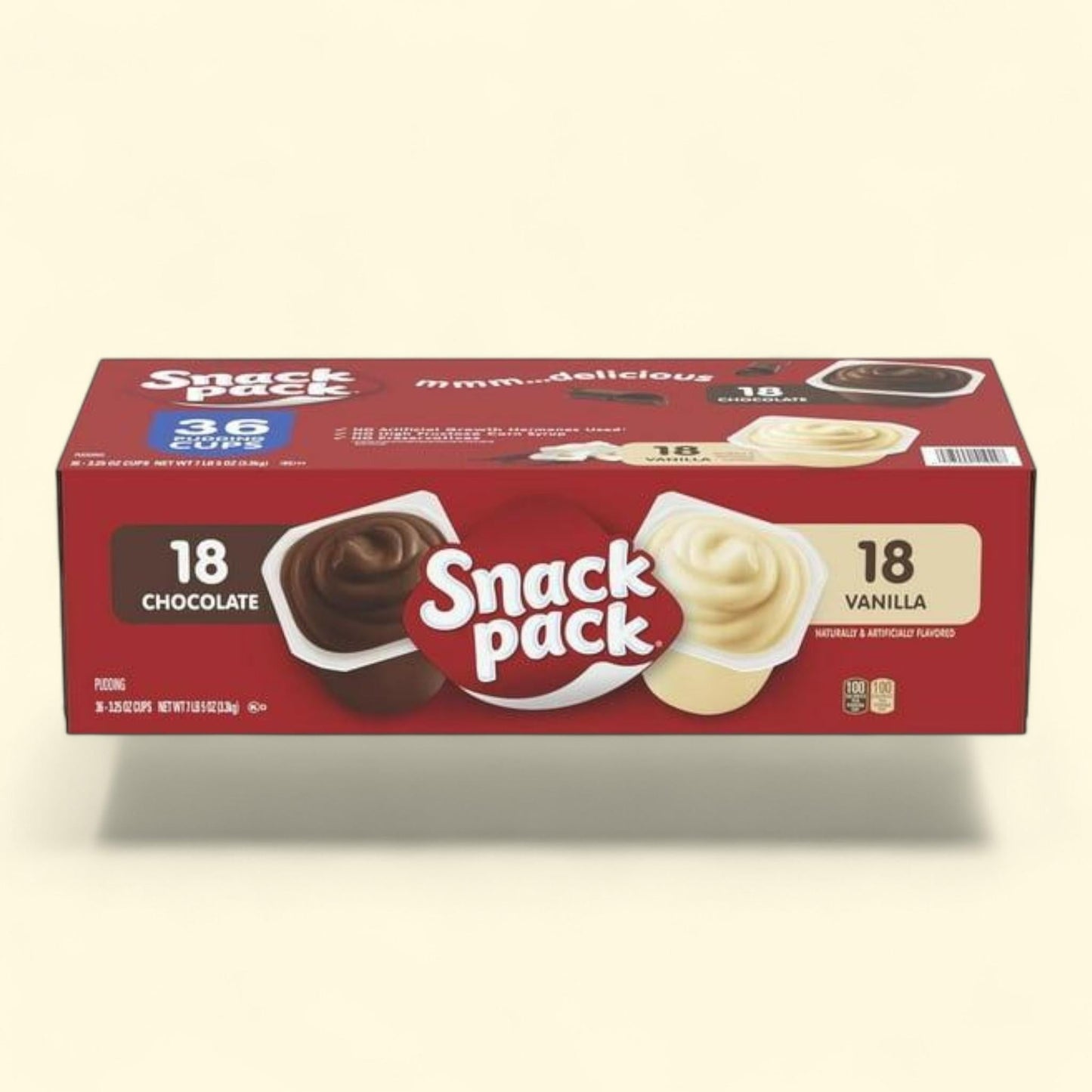Snack Pack Pudding Variety Pack, 3.25 oz., 36 pk.