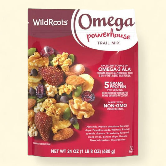 WildRoots Omega Powerhouse Trail Mix, 24 oz.