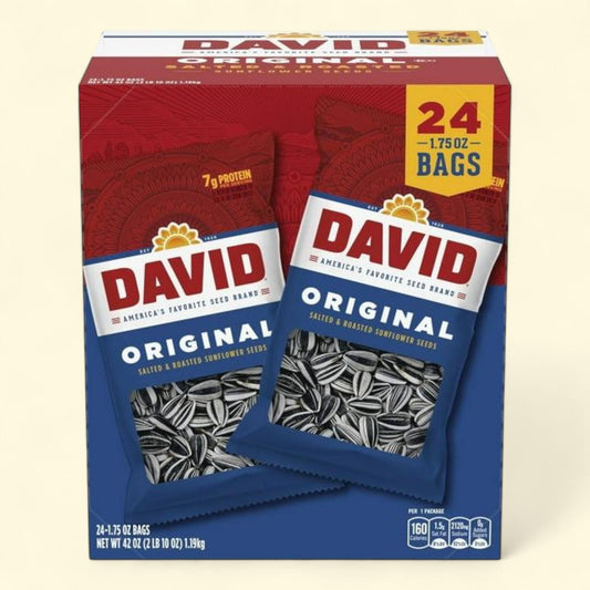 David Sunflower Seeds, 1.75 oz., 24 pk.
