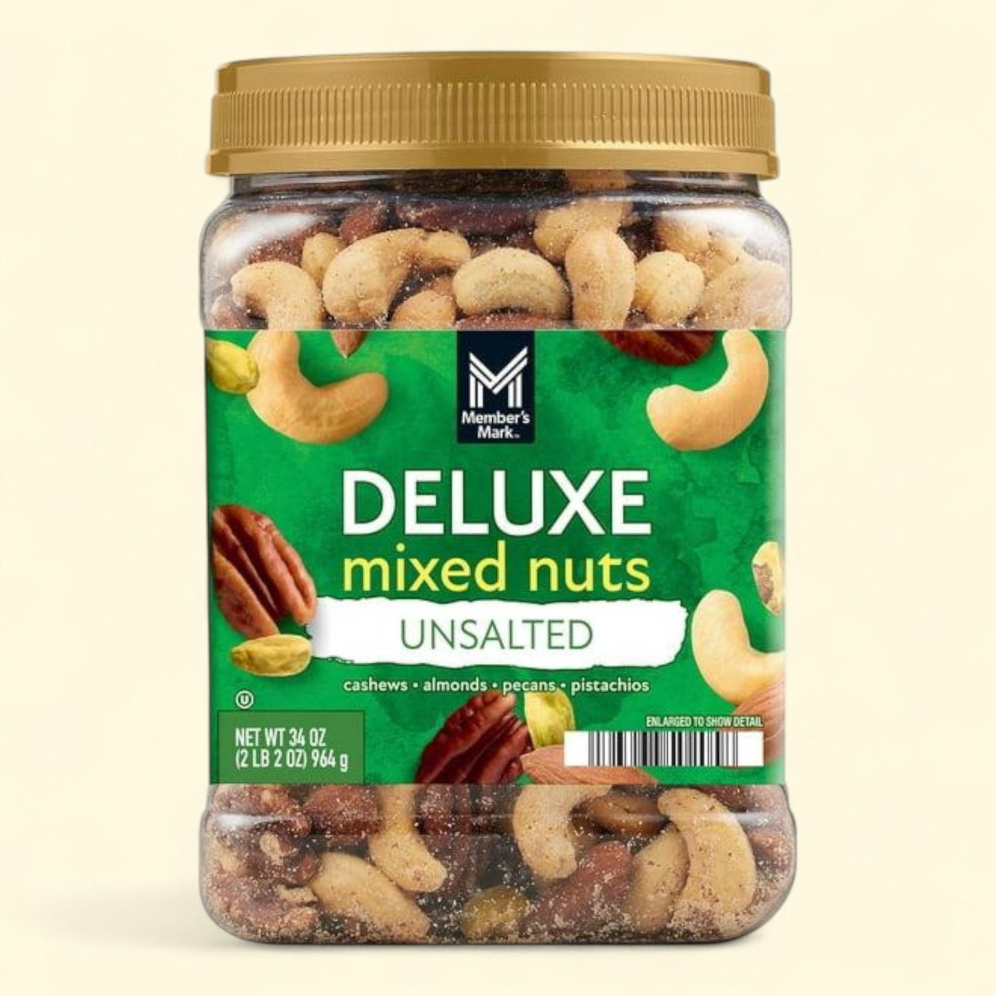 Member's Mark Deluxe Mixed Nuts, 34 oz.