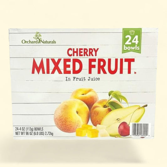 Orchard Natural Cherry Mixed Fruit, 4 oz., 24 ct.