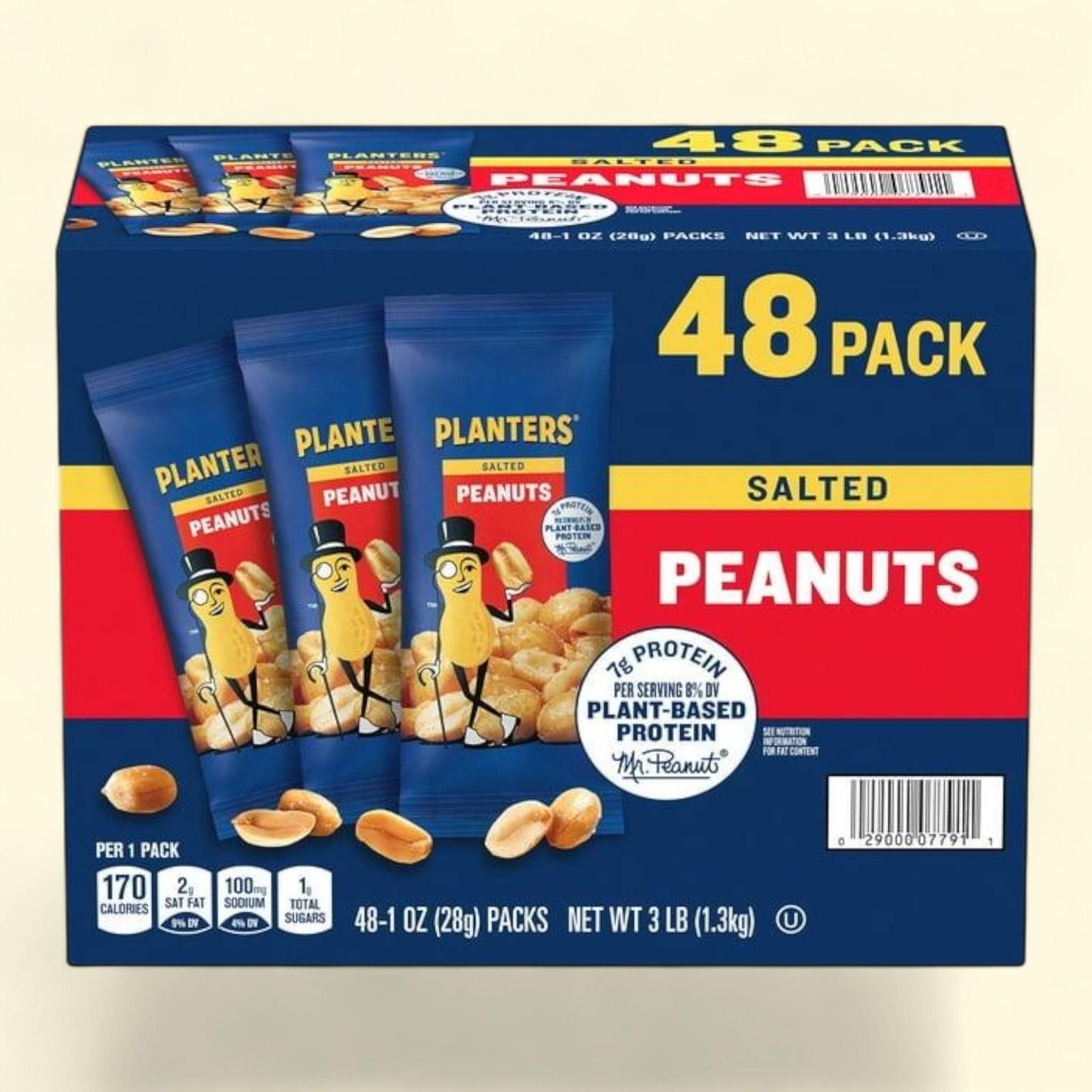 Planters Salted Peanuts, 1 oz., 48 pk.