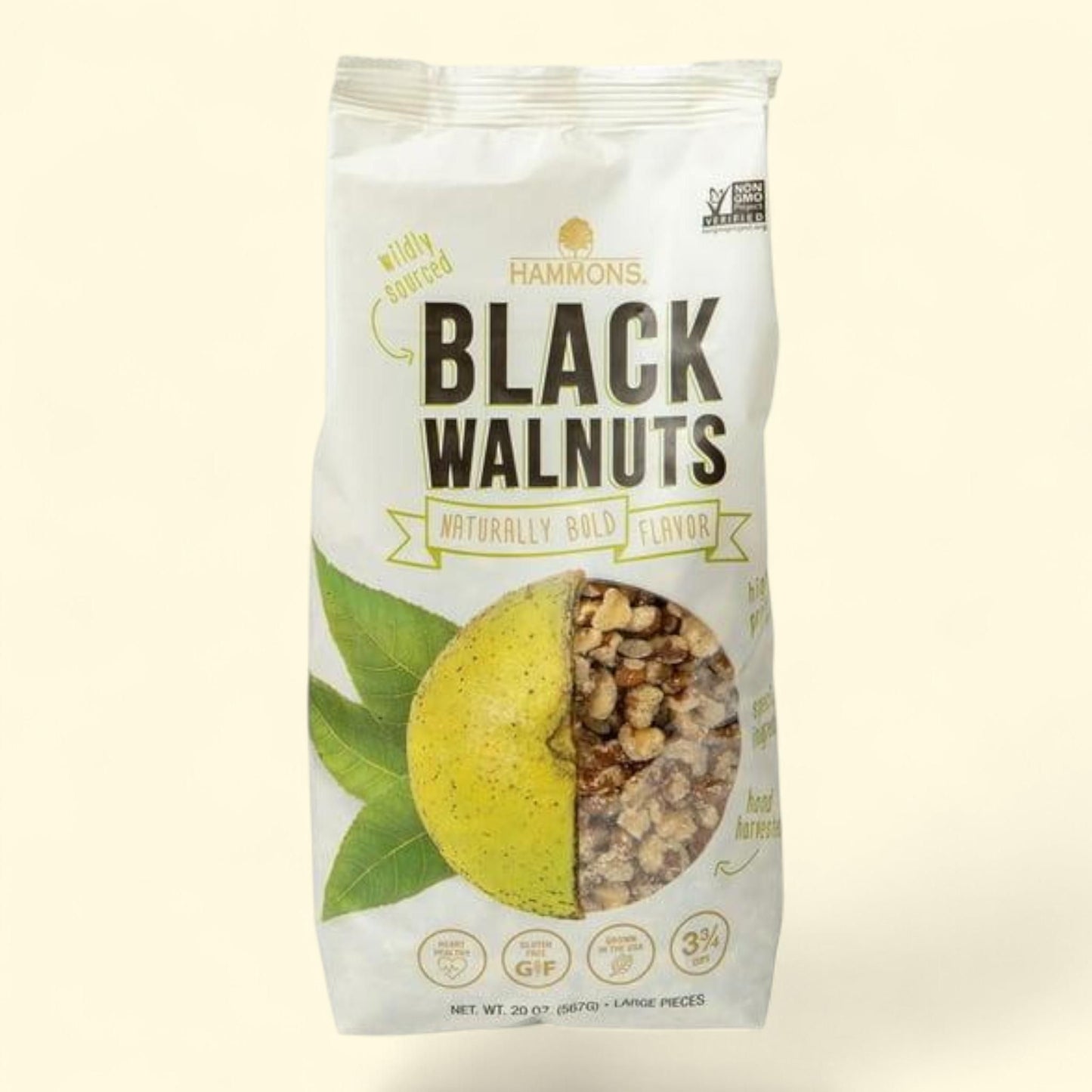 Hammons Black Walnuts, 20 oz.
