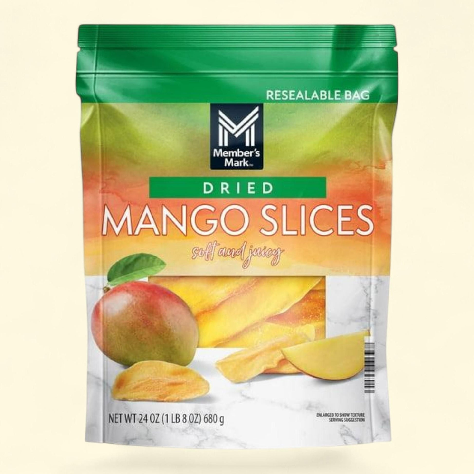 Member's Mark Dried Mango, 24 oz.
