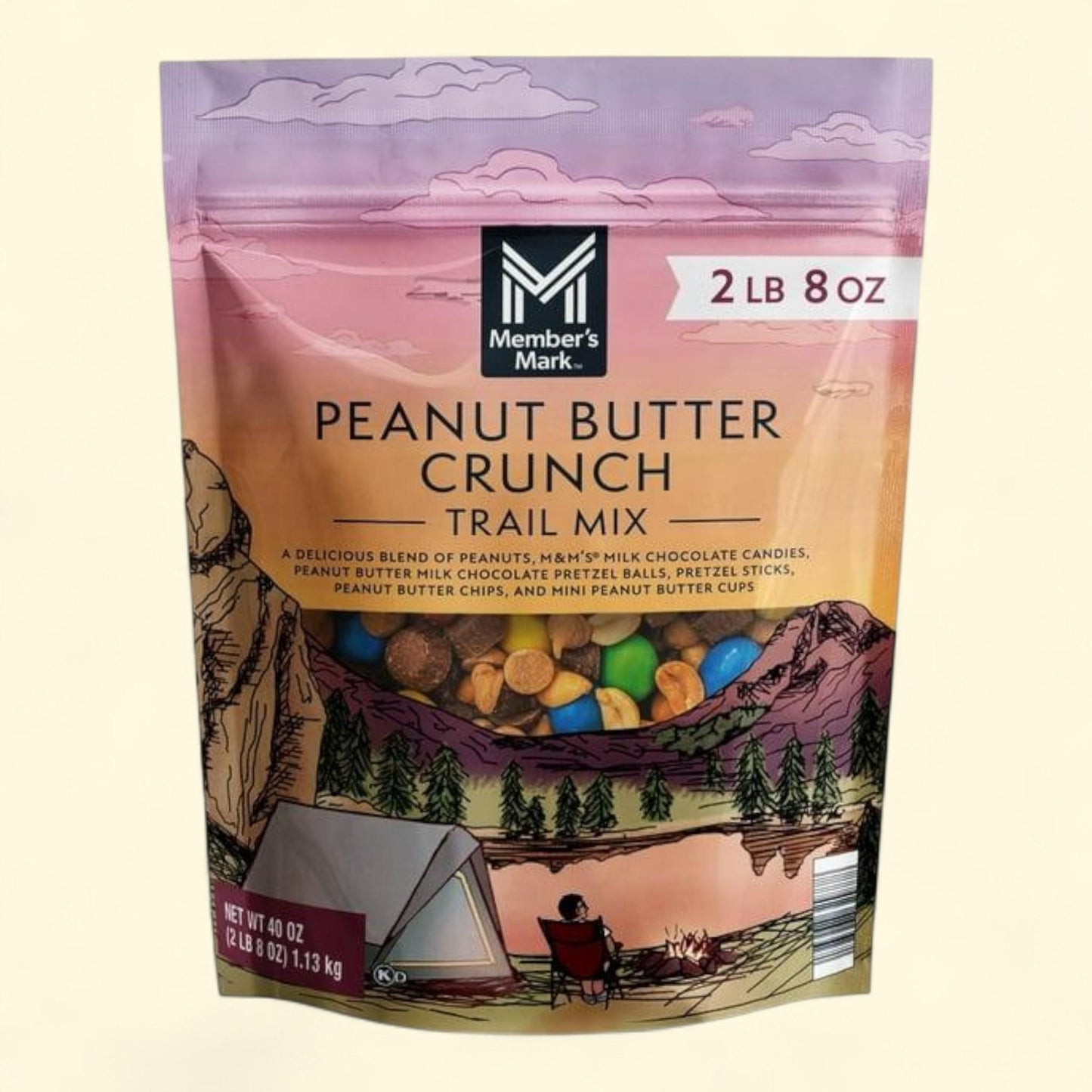 Member's Mark Peanut Butter Crunch Trail Mix, 40 oz. — authentic US product shipped worldwide by Treatspree