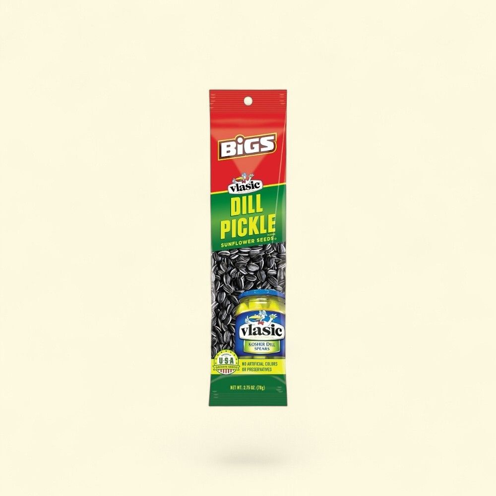 BIGS Dill Pickle Sunflower Seeds (12-Pack) — authentic US product shipped worldwide by Treatspree