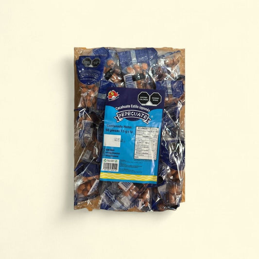 Pepecuate Japanese Style Peanuts 50 Count, 0.529oz Each — authentic US product shipped worldwide by Treatspree