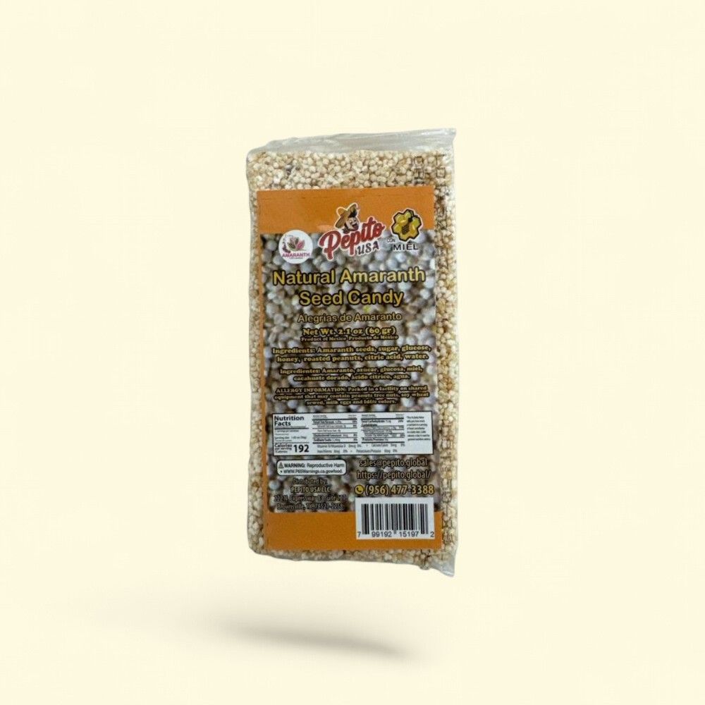 PEPITO Amaranth Seed Candy - 10 Pack — authentic US product shipped worldwide by Treatspree