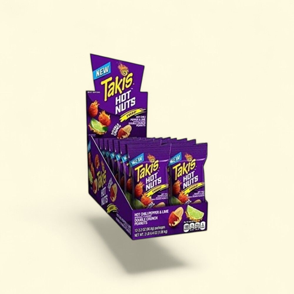 Takis Fuego Hot Nuts - Spicy Peanut Snacks — authentic US product shipped worldwide by Treatspree