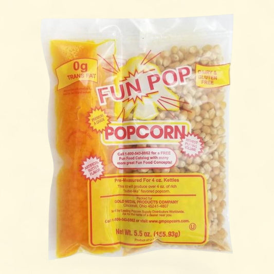 Gold Medal Funpop Popcorn Kits, 36 Kits