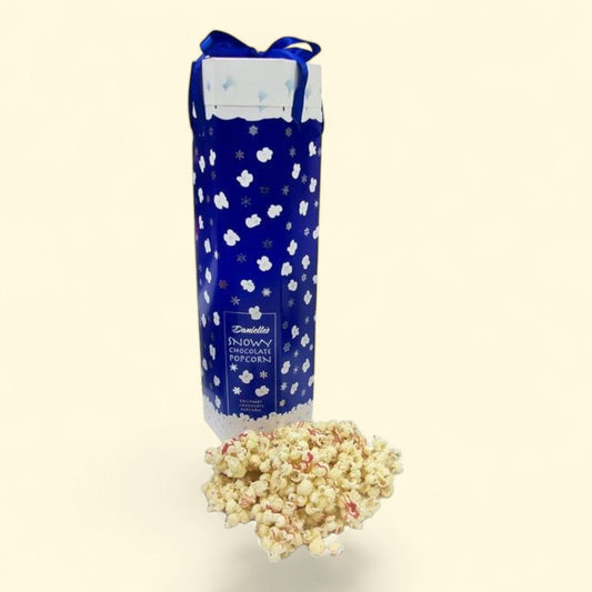 Snowy White Chocolate Popcorn, 30 oz