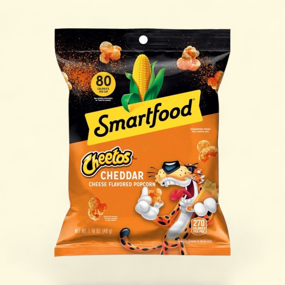 Smartfood Cheetos Cheddar Popcorn, 6 Count (1.625oz Each) — authentic US product shipped worldwide by Treatspree
