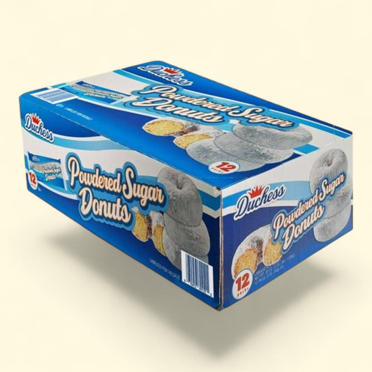 Duchess Mini Powdered Sugar Donuts, 3 oz, 12 pk